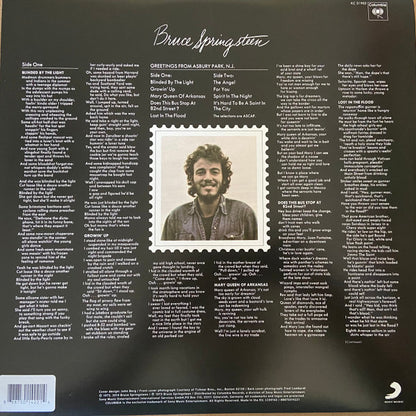 Bruce Springsteen : Greetings From Asbury Park, N.J. (LP, Album, RE, 180)