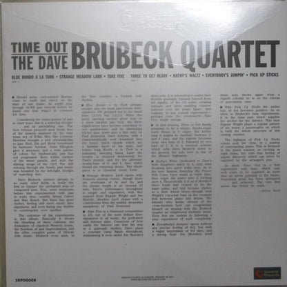 The Dave Brubeck Quartet : Time Out (LP, Album, RE, 180)