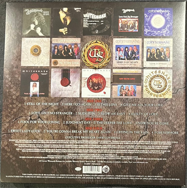 Whitesnake : Greatest Hits (Revisited - Remixed - Remastered - MMXXII ) (2xLP, Comp, Ltd, Mixed, RE, RM, Bla)