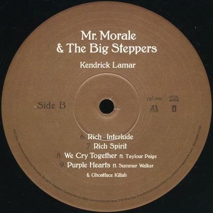 Kendrick Lamar : Mr. Morale & The Big Steppers (2xLP, Album, 180)