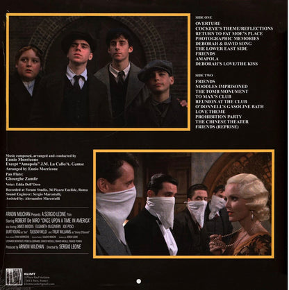 Ennio Morricone : Once Upon A Time In America (LP, Album, RE, Gol)