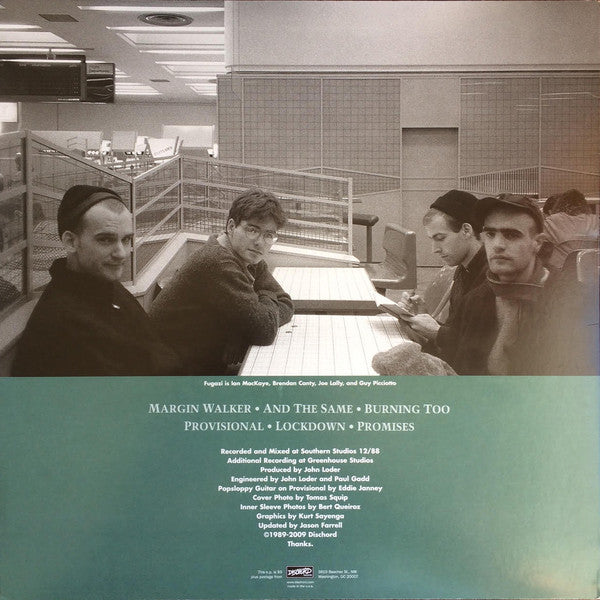 Fugazi : Margin Walker (12", EP, RE, RM)