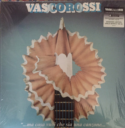 Vasco Rossi : "...Ma Cosa Vuoi Che Sia Una Canzone..." (LP, Album, RE, RM, Whi)