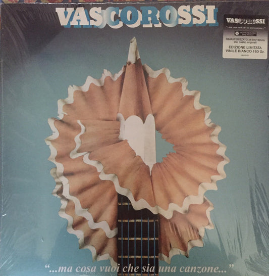Vasco Rossi : "...Ma Cosa Vuoi Che Sia Una Canzone..." (LP, Album, RE, RM, Whi)
