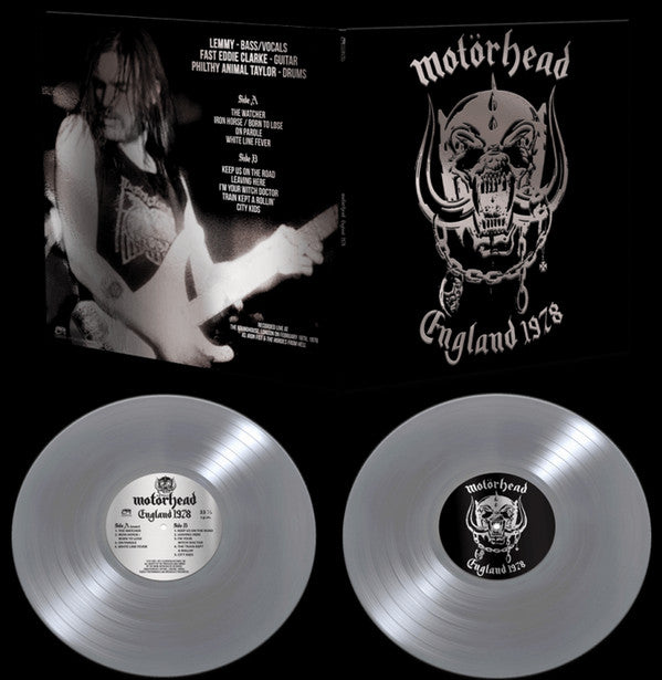 Motörhead : England 1978 (LP, Album, Ltd, RE, RM, Sil)