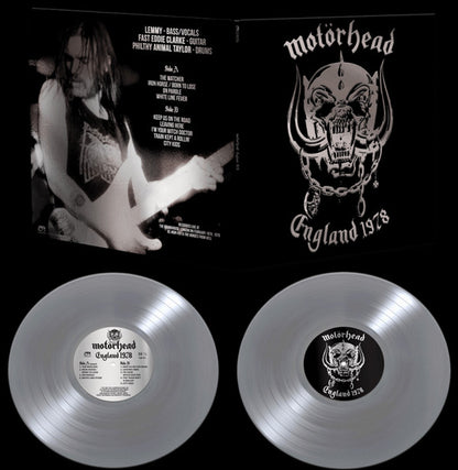Motörhead : England 1978 (LP, Album, Ltd, RE, RM, Sil)