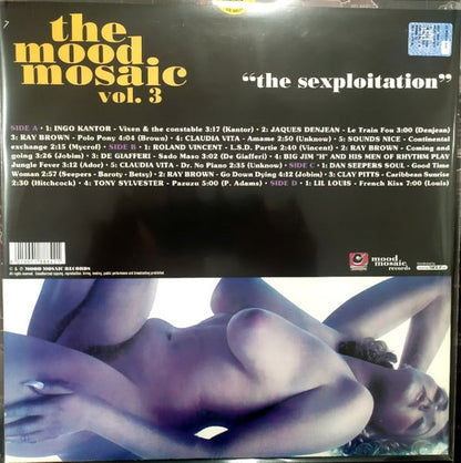 Various : The Mood Mosaic Vol. 3 "The Sexploitation" (2xLP, Album, Ltd, RE, Yel)