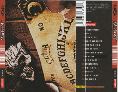 Slipknot : Slipknot (CD, Album, RE, Arv)