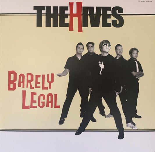The Hives : Barely Legal (LP, Album, Ltd, RE, Blo)