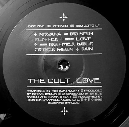 The Cult : Love (LP, Album, RE)