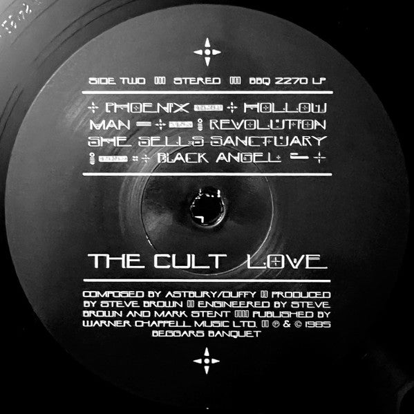 The Cult : Love (LP, Album, RE)