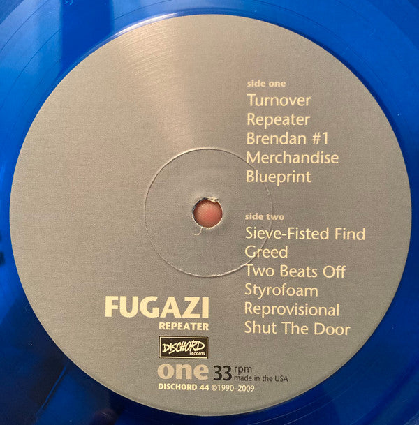 Fugazi : Repeater (LP, Album, RM, RP, Blu)