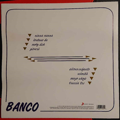 Banco Del Mutuo Soccorso : Banco (LP, Album, Ltd, RE, Blu)