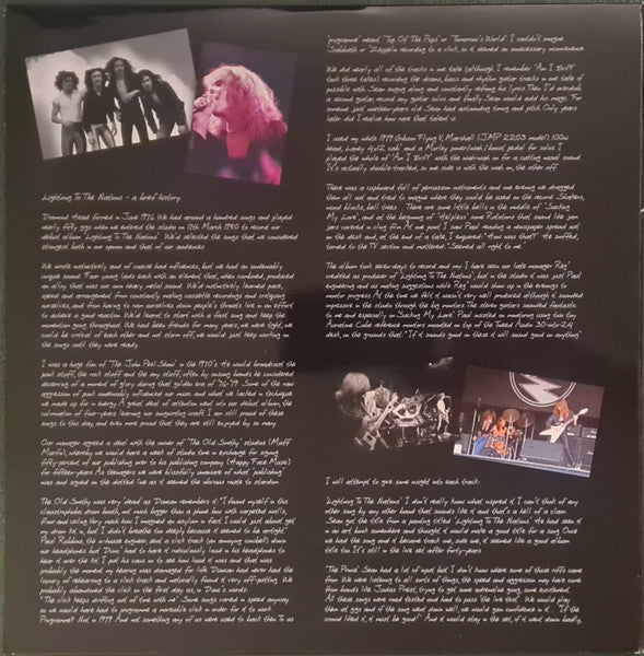 Diamond Head (2) : Lightning To The Nations (LP, Album, RE + 2xLP + Ltd, RM, 180)