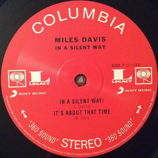 Miles Davis : In A Silent Way (LP, Album, RE)