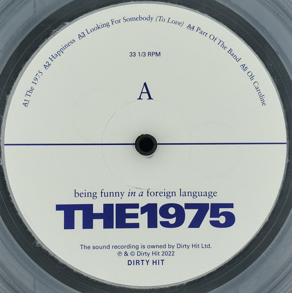 The 1975 : Being Funny In A Foreign Language (LP, Album, Cle)