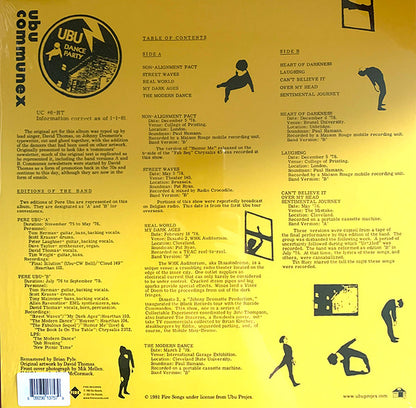 Pere Ubu : 390 Degrees Of Simulated Stereo. V.21C Ubu Live: Volume  (LP, RE, Dow)