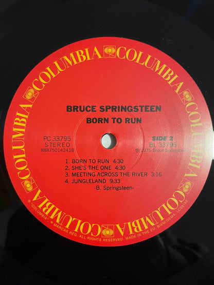 Bruce Springsteen : Born To Run (LP, Album, RE, RM, RP, Gat)