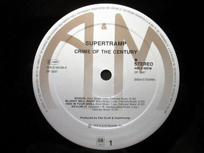 Supertramp : Crime Of The Century (LP, Album, RE)