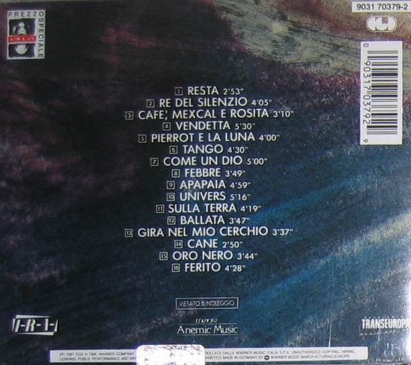 Litfiba : 17 Re (CD, Album)