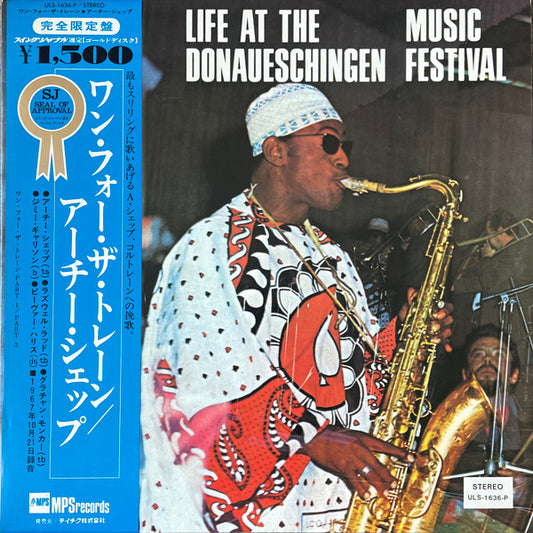 Archie Shepp : Life At The Donaueschingen Music Festival (LP, Album, Ltd, RE)