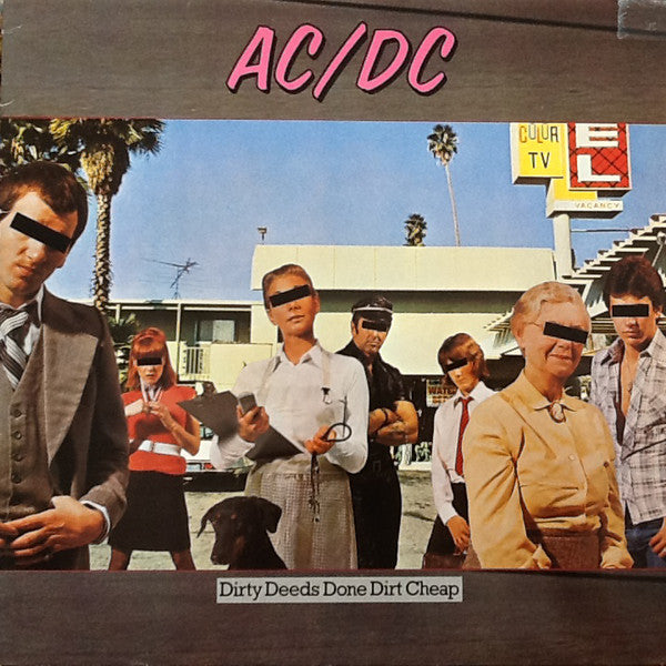 AC/DC : Dirty Deeds Done Dirt Cheap (LP, Album, RP)