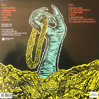 Run The Jewels : Run The Jewels (LP, Album, Ltd, RE, Blu)