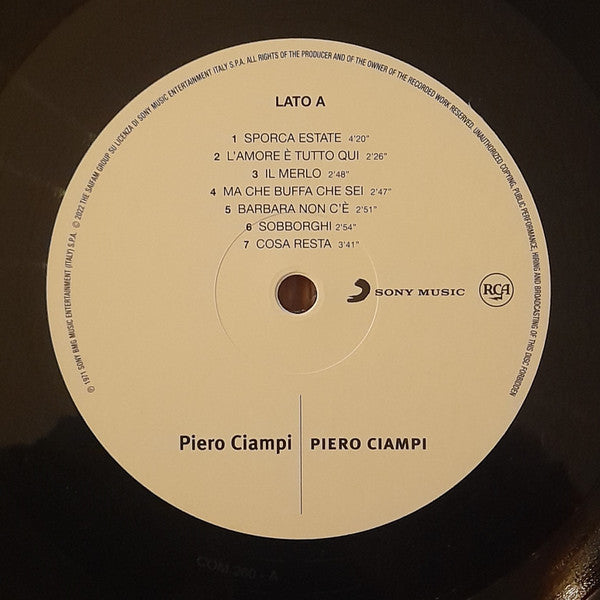 Piero Ciampi : Piero Ciampi (LP, Album, 180)