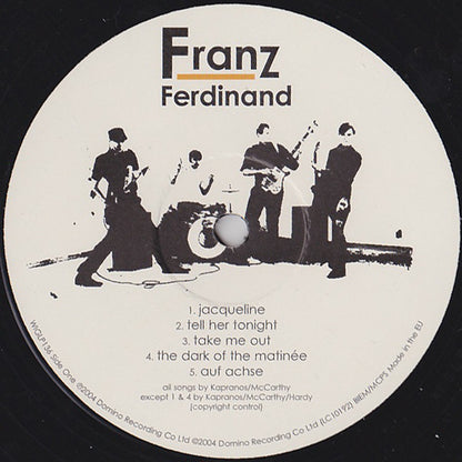 Franz Ferdinand : Franz Ferdinand (LP, Album, RP)