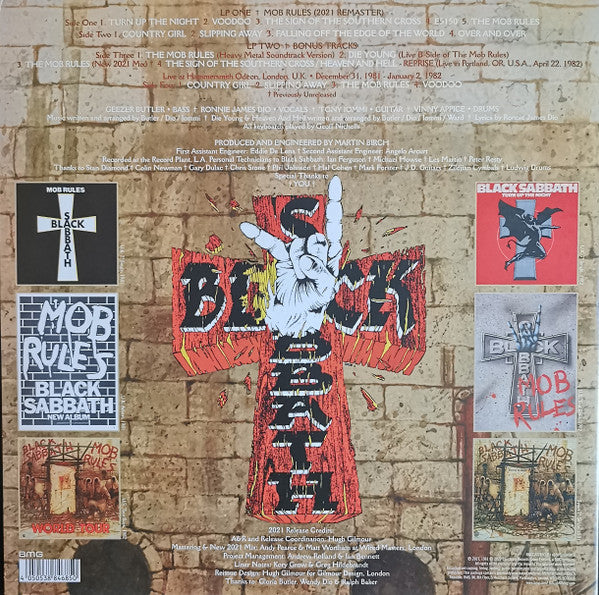 Black Sabbath : Mob Rules (2xLP, Album, RE, RM)