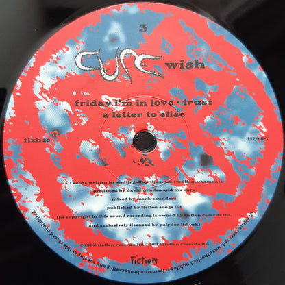 The Cure : Wish (2xLP, Album, RE, RM, 30t)