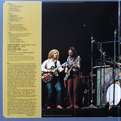 Creedence Clearwater Revival Featuring John Fogerty : Chronicle - The 20 Greatest Hits (2xLP, Comp, Ltd, RE, RP, Blu)