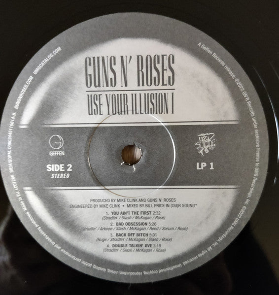 Guns N' Roses : Use Your Illusion I (2xLP, Album, RE, RM, 180)