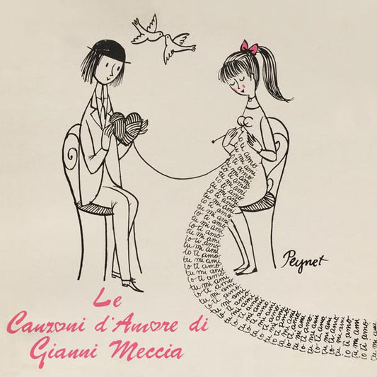 Gianni Meccia : Le Canzoni D'Amore Di Gianni Meccia (LP, Mono, Gat)