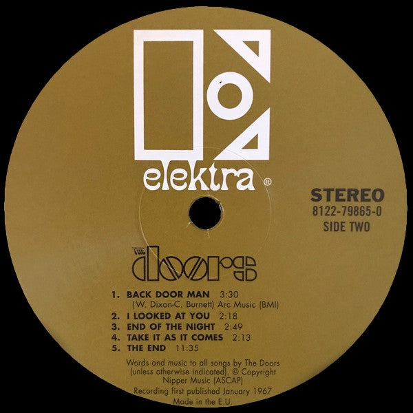 The Doors : The Doors (LP, Album, RE, 180)