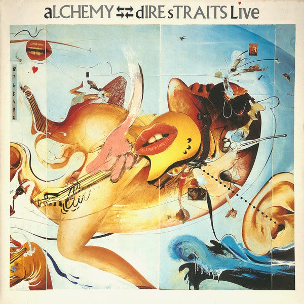 Dire Straits : Alchemy - Dire Straits Live (2xLP, Album, Red)