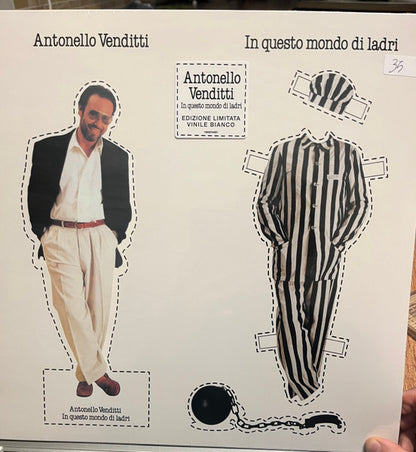 Antonello Venditti : In Questo Mondo Di Ladri (LP, Ltd, Whi)
