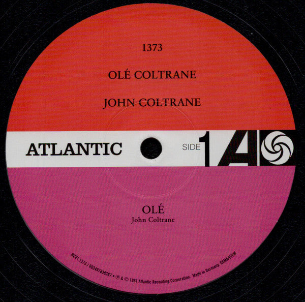 John Coltrane : Olé Coltrane (LP, Album, Mono, Ltd, RE, Cle)