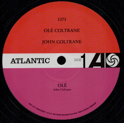 John Coltrane : Olé Coltrane (LP, Album, Mono, Ltd, RE, Cle)