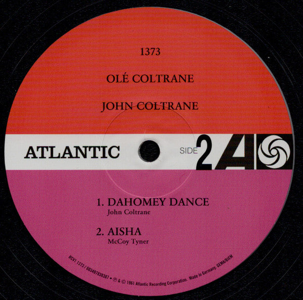 John Coltrane : Olé Coltrane (LP, Album, Mono, Ltd, RE, Cle)