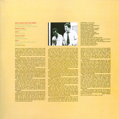 Miles Davis : Bitches Brew (2xLP, Album, RE, 180)