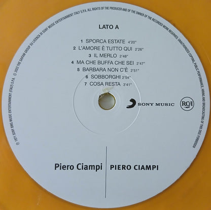 Piero Ciampi : Piero Ciampi (LP, Album, RE, 180)