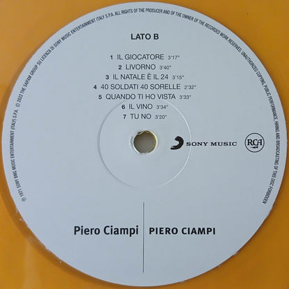 Piero Ciampi : Piero Ciampi (LP, Album, RE, 180)