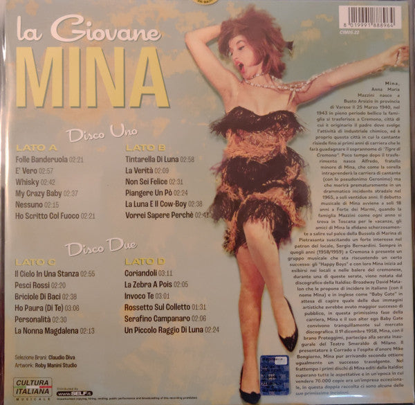 Mina (3) : La Giovane Mina (2xLP, Comp, RM)