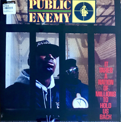 Public Enemy : It Takes A Nation Of Millions To Hold Us Back (LP, Album, RE, 180)