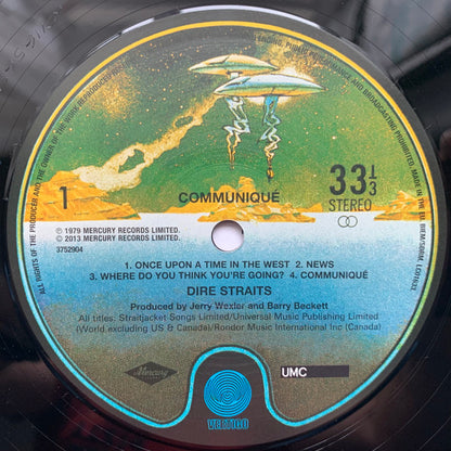 Dire Straits : Communiqué (LP, Album, RE, RM, RP)