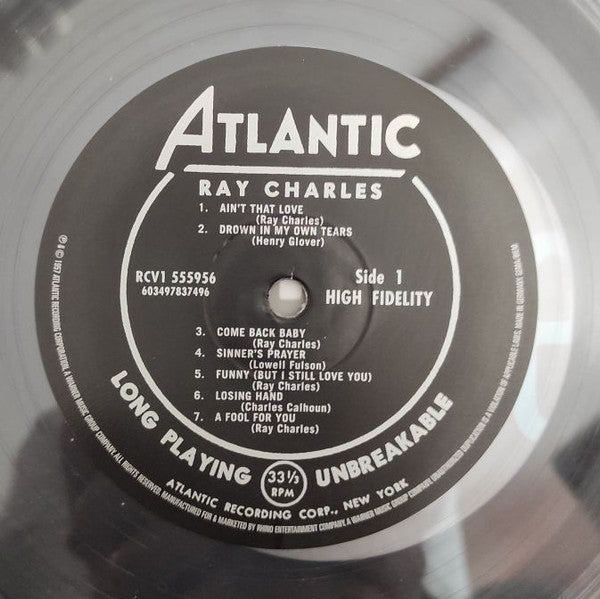 Ray Charles : Ray Charles (LP, Album, Mono, Ltd, RE, Cry)