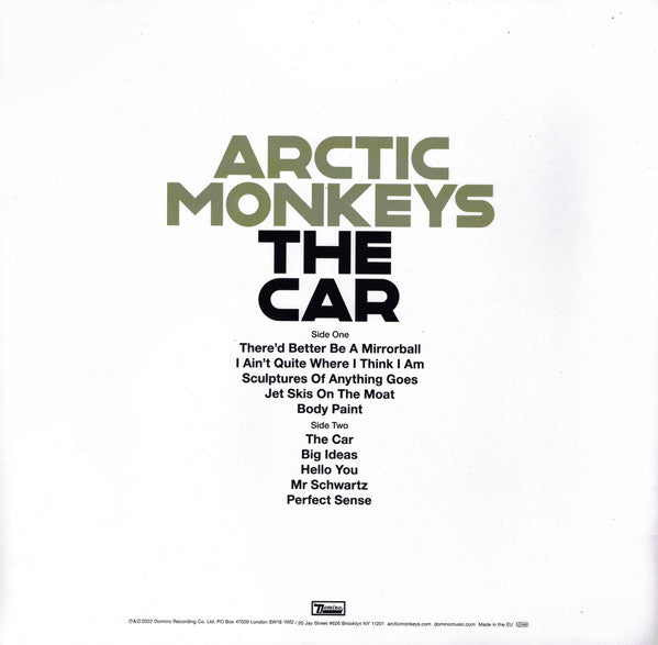 Arctic Monkeys : The Car (LP, Album)