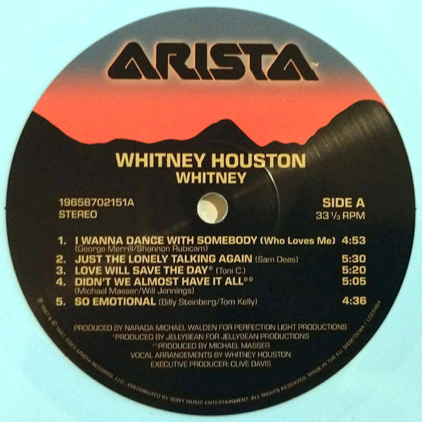 Whitney Houston : Whitney (LP, Album, RE, S/Edition, Blu)