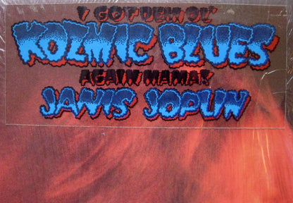 Janis Joplin : I Got Dem Ol' Kozmic Blues Again Mama! (LP, Album, Pit)